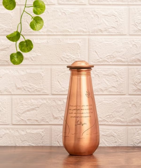 Water Bottle with Quote, 500ml