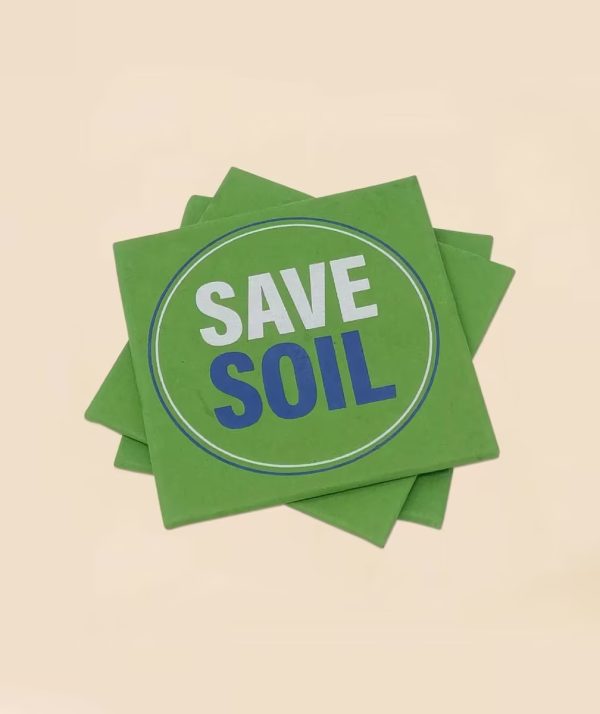 Save Soil Coasters