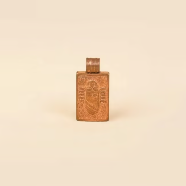 Linga Bhairavi Copper Pendant - Big