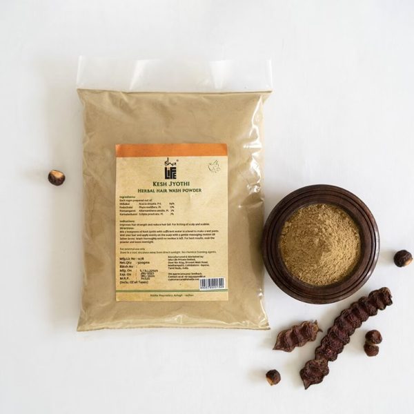Kesh jyothi herbal hair wash powder (500 gm).